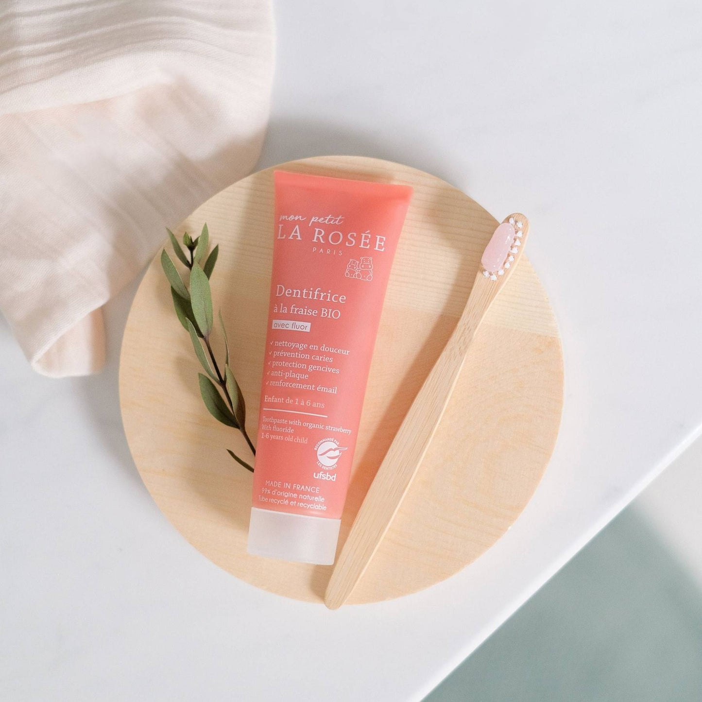 La Rosée Baby maasika hambapasta - 50ml