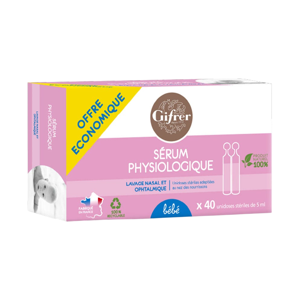 Gifrer füsioloogiline seerum 40x5ml